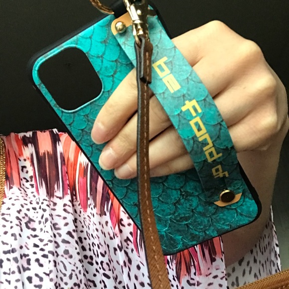 LAST ONE- For iPhone 11 PRO phone case kickstand strap keychain ring - Picture 5 of 14